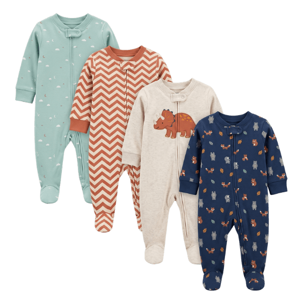 Baby Boys Gerber 4 Pack Sleep