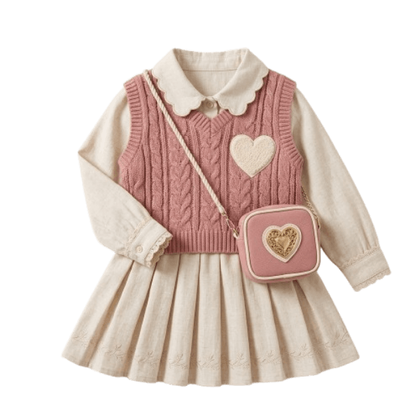 Baby Girl Gingham Summer Set