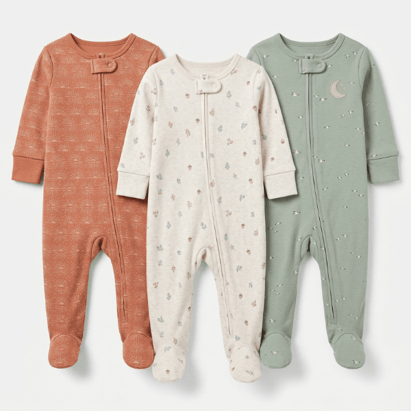 Baby Girls' 3 Piece Sweatshirt and Legging Outfit