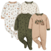 Gerber Baby Boys Cozy Footed Sleepsuits
