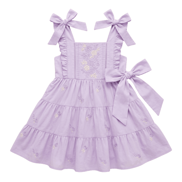 Luvable Friends Baby Dress 4 Pack