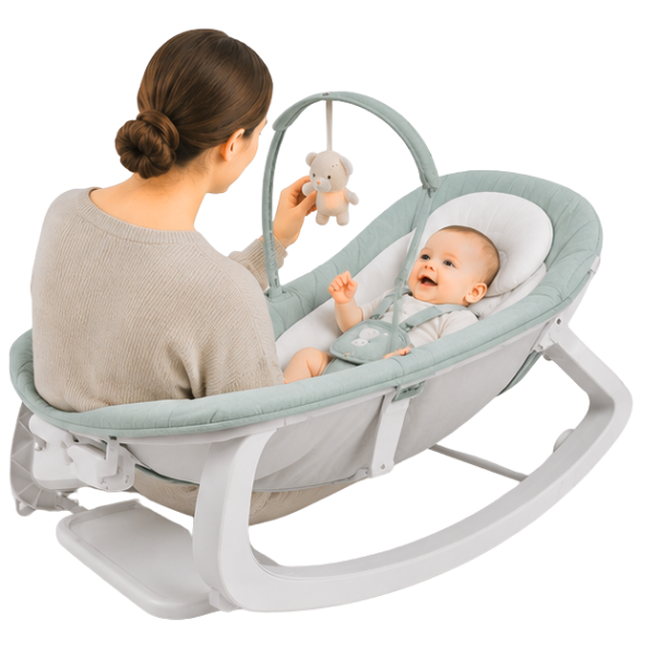 Cushion Seat & Gentle Rocking Motion