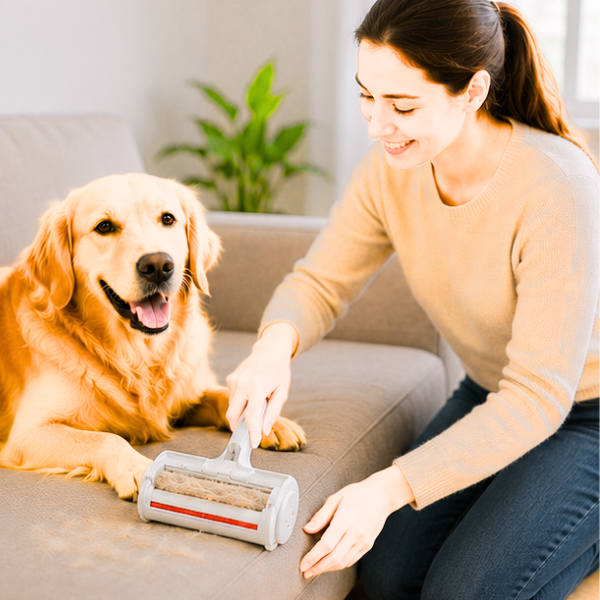 Reusable Pet Hair Remover Roller Cleaning (3)