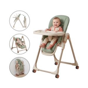 Compact Folding Infant Feeding Chair