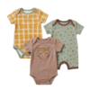 Baby Boy Romper 3 Pack 100% Pure Cotton Short Sleeve Jumpsuits Baby Boy Romper 3 Pack 100% Pure Cotton Short Sleeve Jumpsuits